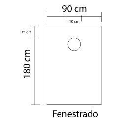 Campo Fenestrado Descartável 180 x 90 cm - 50g