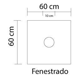 Campo Fenestrado Descartável 60 x 60 cm - 50g -