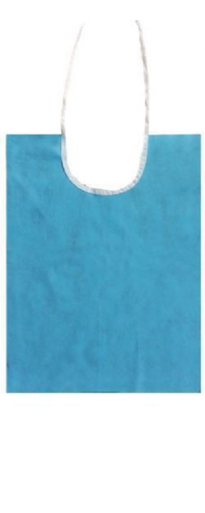 Babador descart�vel com fitilho 45x60 50 unidades