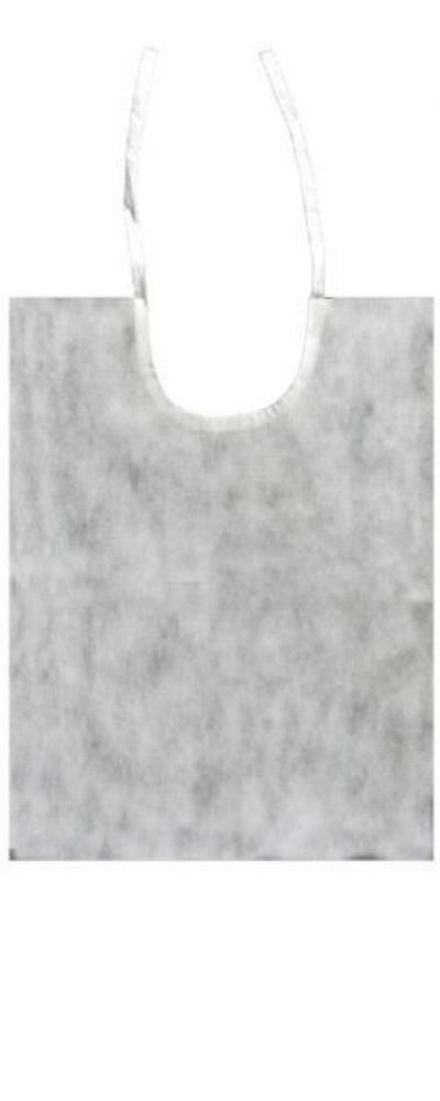 Babador descart�vel com fitilho 45x60 50 unidades