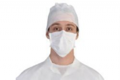 Gorro descart�vel com la�o 50 unidades