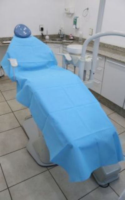 Len�ol descart�vel sem el�stico 30g 10 unidades - V�rias medidas