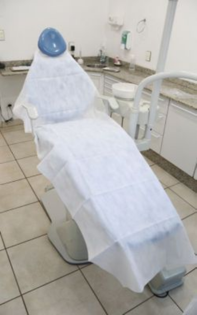 Len�ol descart�vel sem el�stico 40g 10 unidades - V�rias medidas