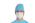 Gorro descartvel com lao 50 unidades